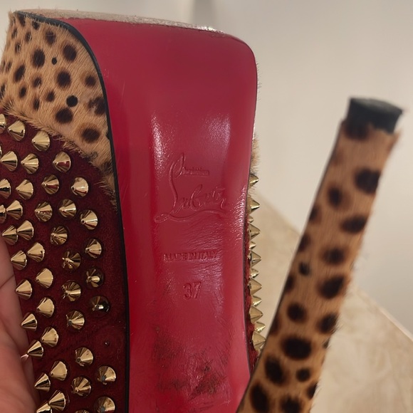 Christian Louboutin Platform Sandals Size 37. - Picture 10 of 15